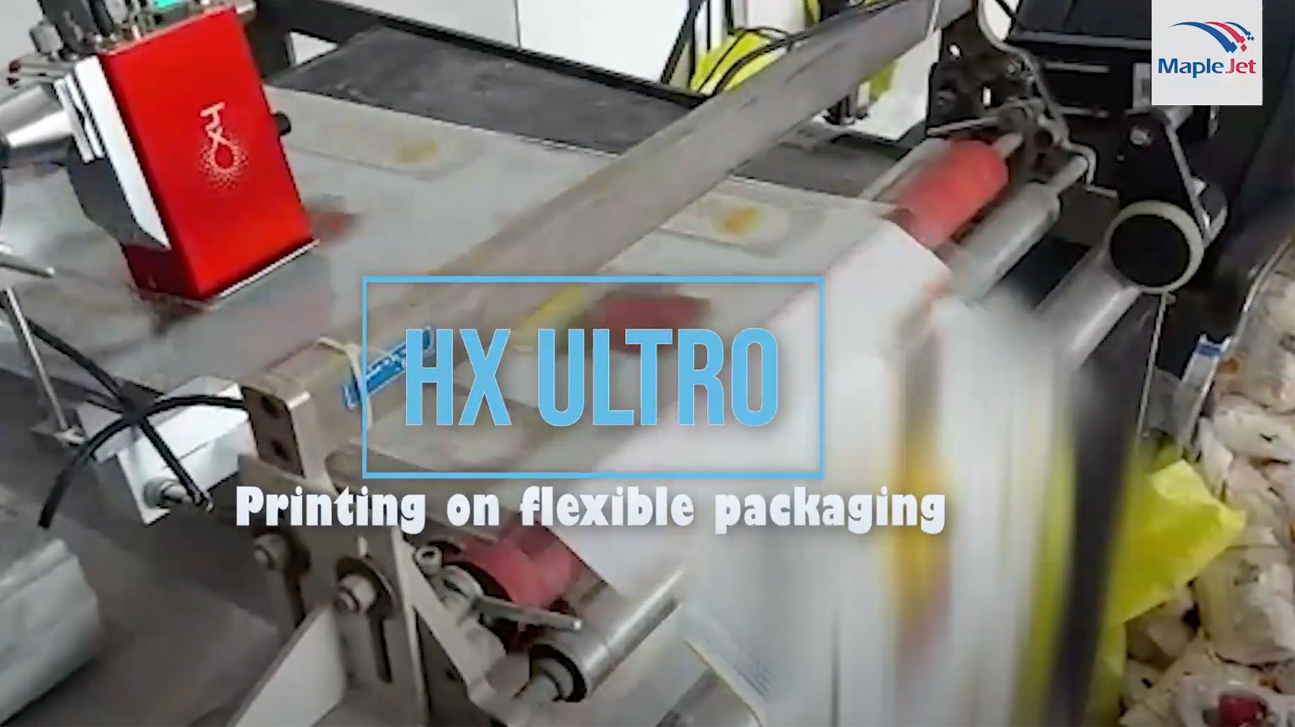Printing on flexible film with hx ultro thermal inkjet printer
