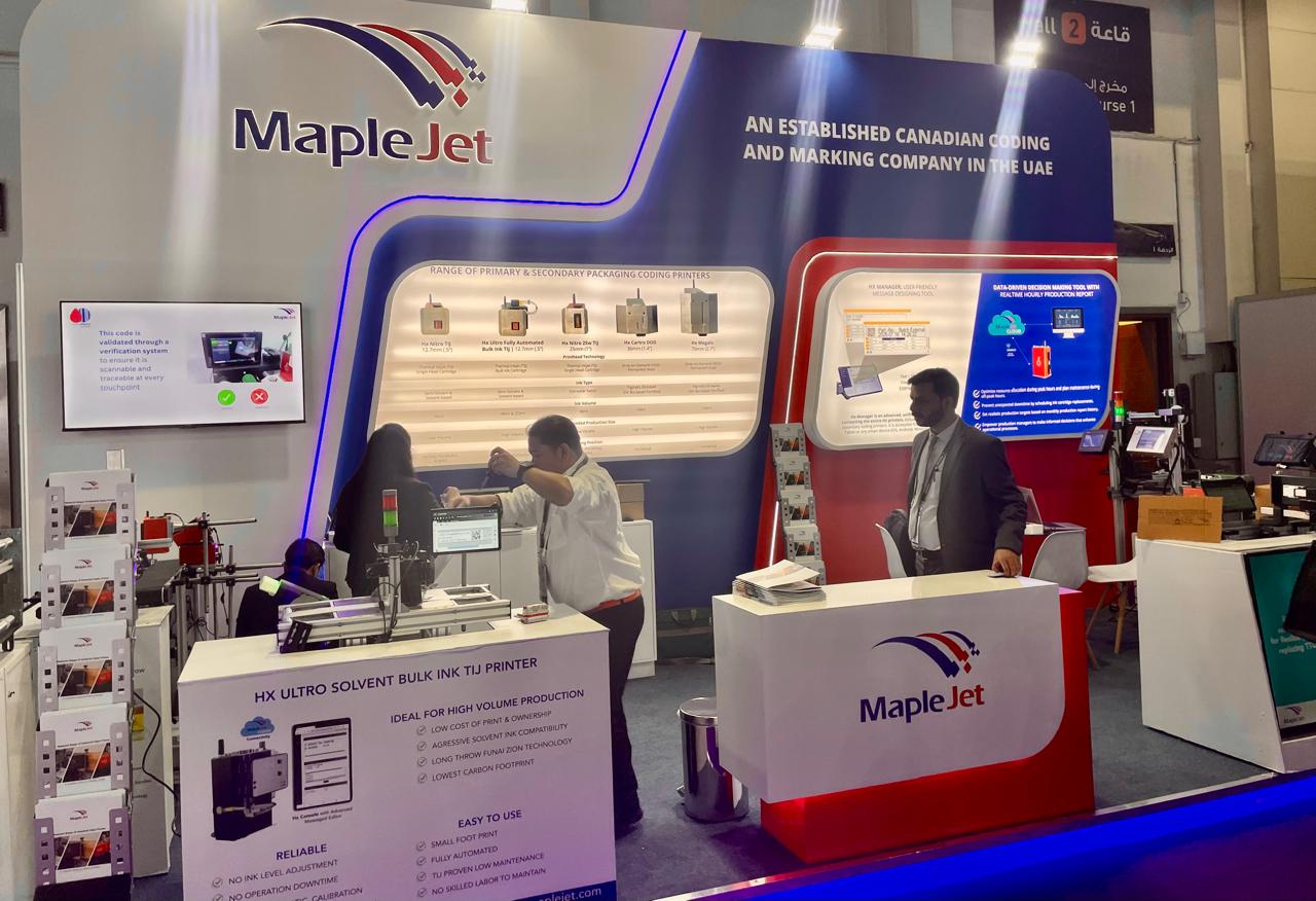 MapleJet’s Success at Gulfood Expo: Showcasing Cutting-Edge Coding Solutions for the Middle East Market