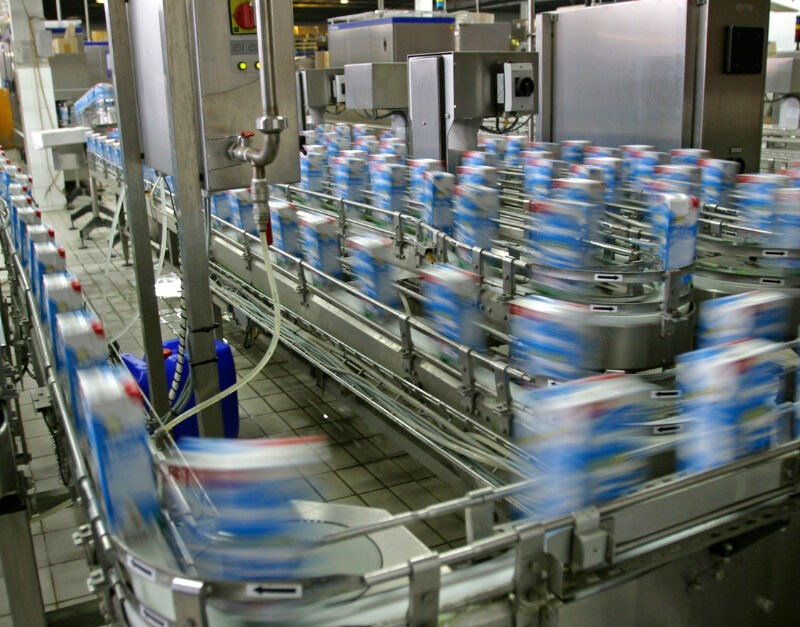 Hx Ultro Bulk TIJ on high speed manufacturing line