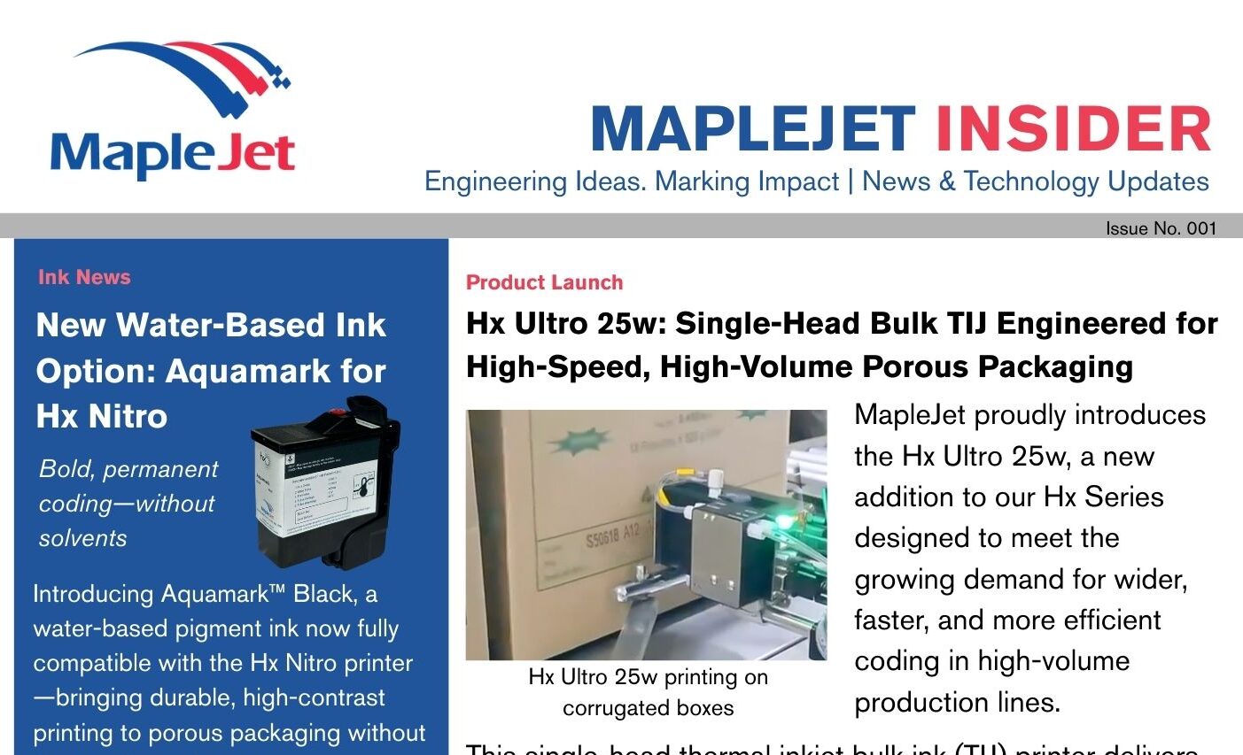 MapleJet Insider First Edition (August)