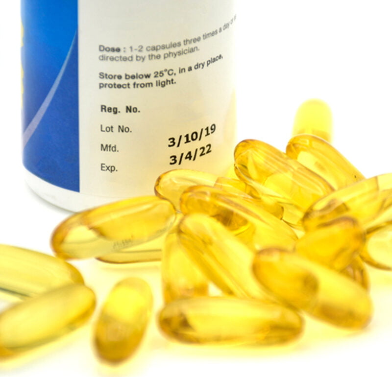 Printing on Medicine Bottle Label