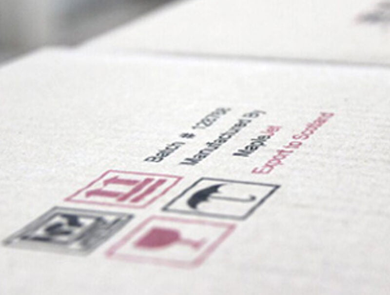 Print on Brown Corrugated Cardboard Box