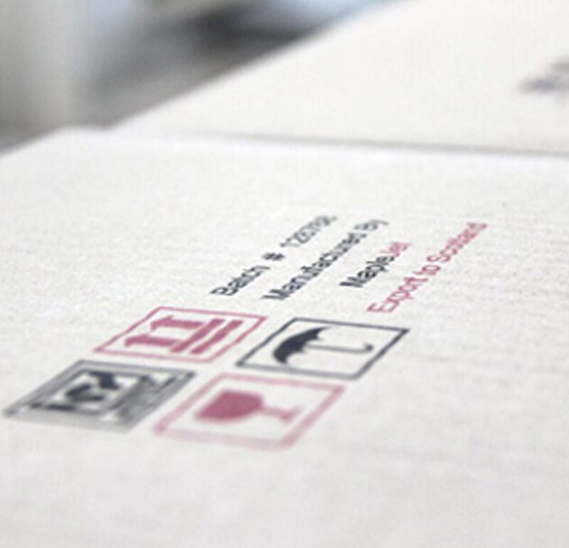 Print on Brown Corrugated Cardboard Box