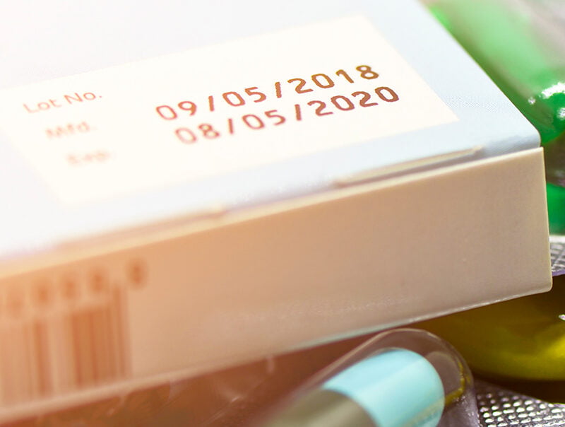 printing on coated medicine box