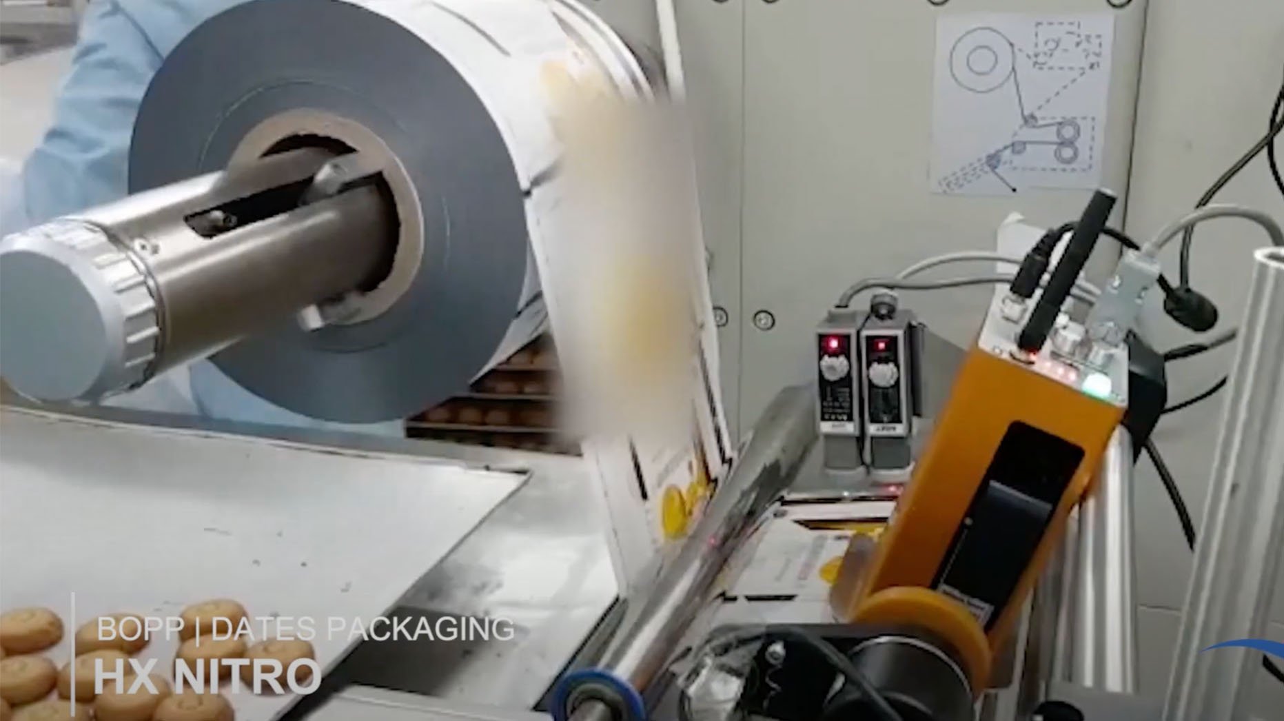 food industry bopp printing using maplejet tij printer