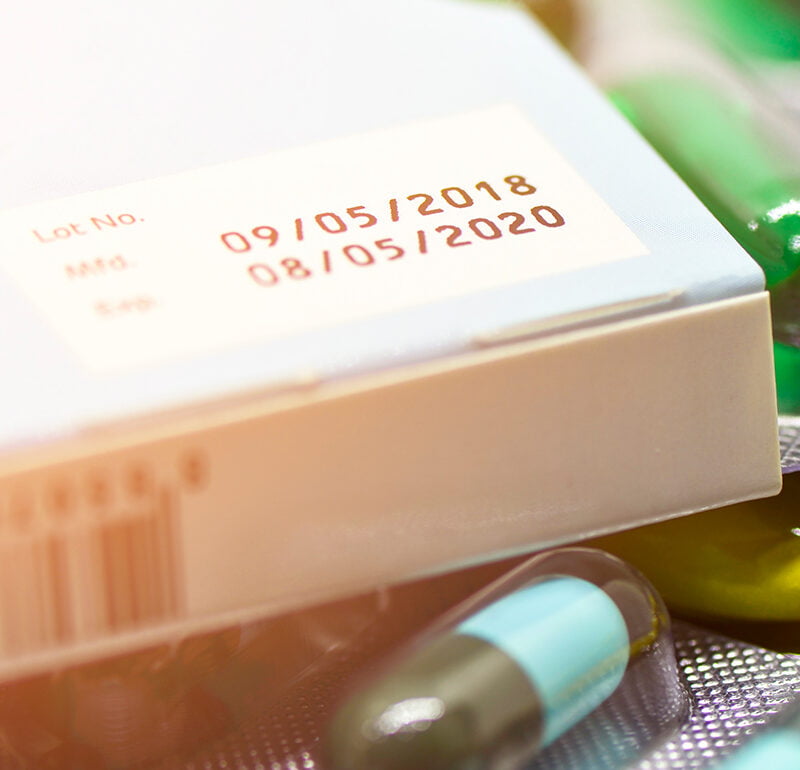 printing on coated medicine box