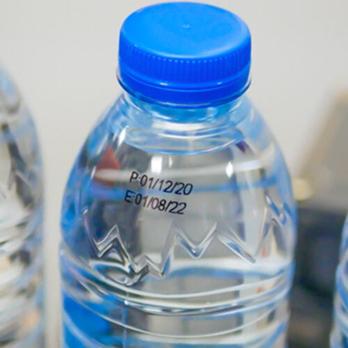 Coding and marking on Plastic PET Bottles