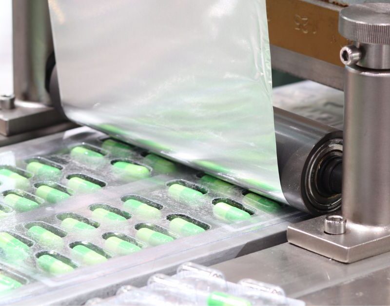 Blister packaging in pharma industry