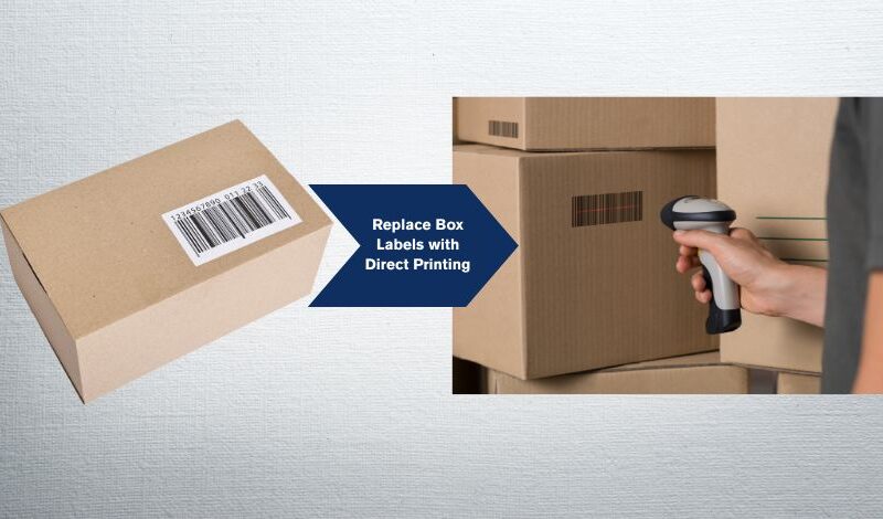 Replace labels with direct printing with Hx Megalo