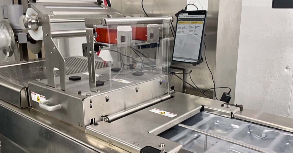 Hx Nitro Coding on Thermoforming Machine