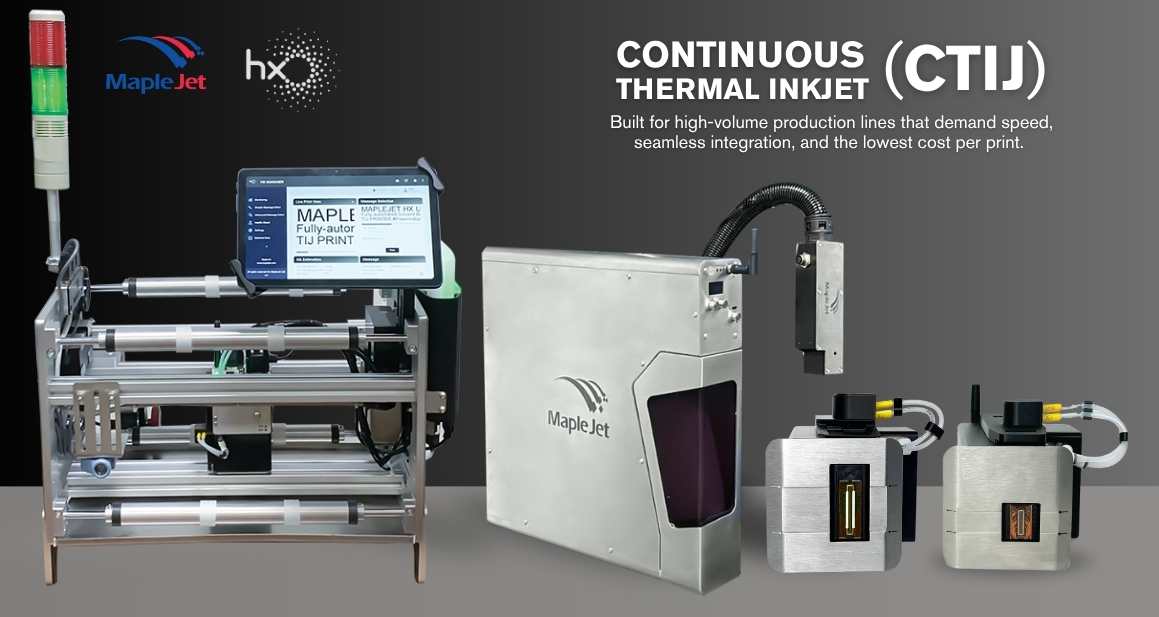 MapleJet Redefines Industrial Coding at Pack Expo with Advanced TIJ and CTIJ Technologies